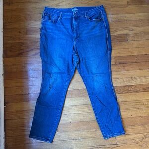 GUC Good American Good Curve Denim Blue Size 20
